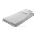 Wholesale 100% Cotton twin size hotel solid color Mattress Pad with zipper